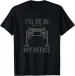 I'll Be In My Office Garage Car Mechanics Gift T-Shirt Mens Womens Tees Top_viptrois.com
