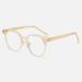 Women's Glasses Retro Plate Round Frame Men's And Women's TR90 Plug In Feet Anti Blue Light Glasses Frame Myopia Can Be Matched_viptrois.com