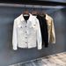 Men's Clothing Spring And Autumn Casual Short Denim Jacket Tops Trend Workwear Denim Jacket_viptrois.com