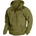 Cross-Border Foreign Trade And American Autumn Winter Hooded Solid Color Men's Casual European Size Sweatshirt_viptrois.com