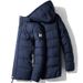 Down 2023 New Winter Men's Thickened Short Coat Removable Hood Cotton Jacket Trendy_viptrois.com