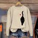 Men's 3D Printed Stand Collar Zipper Sweatshirt – Streetwear Polo Pullover For Autumn & Winter (Black/White/Grey, Regular Fit, Machine Washable)_viptrois.com