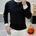 Loom Men's Embroidered Fashion Autumn Winter New Casual European Version Light Trendy Handsome Sweatshirt Long Sleeve_viptrois.com