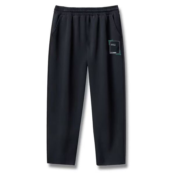 Men's Clothing Plus Size Men's Casual Pants - Loose Fit Elastic Waist Comfortable Trousers For Big & Tall Youth & Adults (Black, 2XL-8XL)_viptrois.com