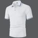 Oversized Collar T-Shirt For Men – Trendy Polyester Streetwear Breathable & Lightweight For Summer_viptrois.com