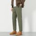 Men's Clothing Casual Pants Men Summer Thin Straight Loose Pants Men Trendy Slim Nine Point Pants_viptrois.com