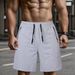 2025 Large-size Men's Loose Sports Shorts With Side Pockets And Concealed Zippers_viptrois.com