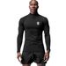 Men's Clothing Sports T Shirts Moisture Wicking Men's Yoga Wear Cross Printed T Shirts_viptrois.com