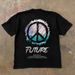 American Short Sleeved T-shirt For Men, Loose And Casual, Heavy Cotton Top, With A High-end Street Feel_viptrois.com