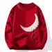 Men's Casual Knit Sweater – Winter-Ready Rabbit Wool Blend (Ribbed Hem, Crewneck Pullover, Trendy Color Options)_viptrois.com