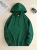 Men's Autumn And Winter Casual Fashion Loose Hooded Sweatshirt Los Angeles Letter Print Warm Long Sleeved Pullover_viptrois.com