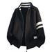 Pure Cross-Border Foreign Trade Wholesale One-Piece Dropshipping Men's Knitted 2025 Autumn Fashion Stand Collar Sweater_viptrois.com