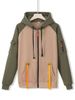 Men's Sweatshirt Hoodie Zipper Multi Pocket Zipper Shirt Men's Sports Casual Jacket Top_viptrois.com