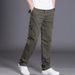 Man's clothing Outdoor sports men's pants multi-pocket pants overalls men's casual pants Plus size loose straight leg fashion men's pants_viptrois.com