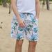 Men's Beach Pants, Five-inch Loose Fit, Seaside Surfing Quick-dry Shorts_viptrois.com