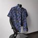 New 2026 Ice Silk Beach Flower Shirt Short Sleeve Men's Summer Beach Vacation Men's Clothing_viptrois.com