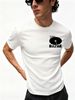 3 Pack Premium Men's Retro Vinyl Record BULEVAR Cursive Letter Print T-Shirt, Heavy Cotton Crew Neck Casual Tee, Luxury Summer Basic Black White Grey_viptrois.com