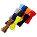 Terylene Cotton Solid Color Wide 8mm Flat Shoelaces Bright Color Canvas Shoe Shoe LACES_viptrois.com