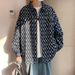 1 Men's Casual Versatile Spring Autumn Trendy Brand High-end Feel Jacket Ins Sports Trend Full Print Shirt Clothing Coat_viptrois.com