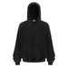 Vintage Wax-Dye Hoodie – Oversized Distressed Cotton Pullover With Double-Layer Loopback (Unisex, S-XXL, Minimalist Streetwear)_viptrois.com