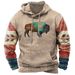 Pure European And American Style Sweatshirt Street Fashion Trend 3D Digital Print Men's Hoodie Independent Station Hot_viptrois.com