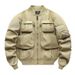 Men's Clothing Men's American Retro Baseball Jacket With Multiple Pockets, Functional Three Proof Jacket, Waterproof_viptrois.com