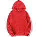 Men's Pullover Hoodie Casual Loose Sports Hooded Long Sleeve Solid Color Shirt_viptrois.com