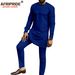 Men's clothing African national printing batik men's casual set_viptrois.com