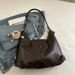 Niche Versatile Tote For Women 2025 New Commuter Backpack Design Texture Large Capacity Shoulder Bag_viptrois.com