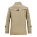 Men’s Oversized Cotton Work Jacket – Lightweight Longline Utility Coat For Casual & Streetwear_viptrois.com