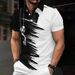 2025d 2024 Summer New 3D Printed Men's Casual Polo Shirt With Turn-down Collar And Skull Eagle Buttons_viptrois.com
