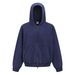 Boxy Zip-Up Hoodie – Wax-Dyed Fleece-Lined Oversized Pullover With Drop Shoulder (Men’s Streetwear)_viptrois.com