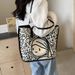 Women's Bag 2024 New Lazy Countryside Style Goddess Style Commuting High Appearance Handheld One Shoulder Women's Large Bag_viptrois.com