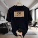 2025 Summer Loose Men And Women Pullover 100% Cotton Short Sleeve T-shirt_viptrois.com