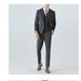 Men's Slim Fit Checkered Suit Set - Autumn Winter Wedding Groom Business Formal Wear For Urban Professionals_viptrois.com