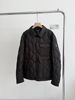 Men's Lightweight Down Jacket With Shirt Collar, 90% White Duck Down, Slim Fit Casual Coat For Autumn & Winter_viptrois.com