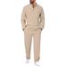 Dad's Chinese Style T Shirt Men's Long Sleeved Trendy T Sleeve Men's Clothing Large Size Loose Solid Color Long Sleeved Tang Suit Tops Men_viptrois.com
