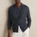 Men's Slim-Fit Knit Cardigan – Long Sleeve Shawl Collar Sweater Coat (Breathable Cotton-Blend, Ribbed Hem, S-XXXL, Neutral Tones, Layering Essential)_viptrois.com