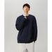 Autumn And Winter Fried Dough Twists Long Sleeve Sweater Men's Solid Knit Sweater Couple's Sweater_viptrois.com