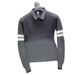Men's Striped Lapel Cardigan – Lightweight Knit Sweater Jacket For Spring & Fall, Relaxed Fit With Modern Layering Versatility_viptrois.com