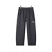 Men's Clothing Men's Casual Trousers With Pleats, Tailored Cut, Versatile Straight Leg, Loose Fit, Sporty Drape, Hello Letter Sweatpants_viptrois.com