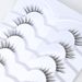 Half-eye Cat's Eye Eyelash 7 Pair With Natural Curled Transparent Stem No Mark Soft Plain Short Eyelash_viptrois.com