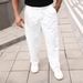 Men's Casual Straight Leg Pants Spring Autumn Loose Wide Leg Floor Length Simple Versatile Cross Border Style_viptrois.com
