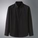 Plus Size Men's Long Sleeve Loose Casual Spring Autumn New Professional Elastic Inch Shirt For Big And Tall Men_viptrois.com