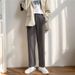 Men's Clothing Loose Drape Trousers Men Straight Autumn And Winter Small Suit Pants Men Plus Velvet Wide Leg Casual Trousers Trousers_viptrois.com