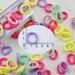 Children's Accessories Disposable Girls Hair Small Hair Ring Rubber Band High Elastic Candy Color Small Seamless Towel Ring Hair Ring_viptrois.com