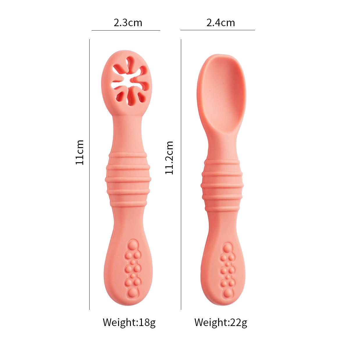 Mother & Kids Silicone Spoon Baby Food Licking Spoon Baby Learning To Eat Training Silicone Soft Spoon Rice Cereal Feeding Sticky Spoon_viptrois.com