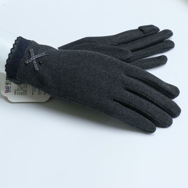 Rainbow Butterfly Winter Women Spring Autumn Elastic Leakage Finger Touch Screen Driving Cycling Warm And Cold Proof_viptrois.com