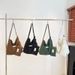Women's Bags Niche Casual Bag Female New Corduroy Shoulder Messenger Bag Two Piece Commuting Large Capacity Tote Bag_viptrois.com