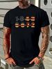 USA Flag 18436572 Firing Order Small Block Engine V8 Block T-Shirt S-5XL. Stretched Designer Clothes Breathable Homme Comfortable Graphic Casual_viptrois.com